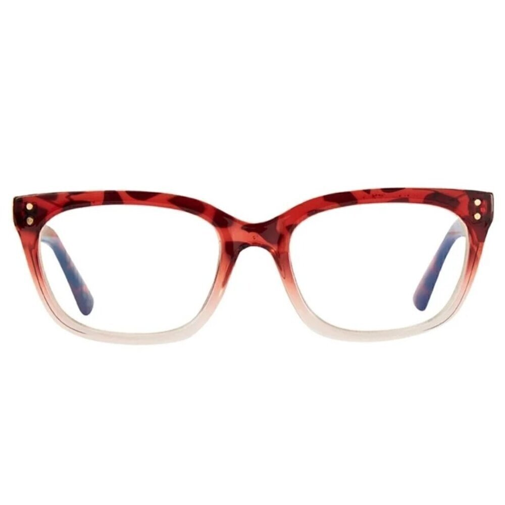Summer & Rose Blue Light Glasses in Burgundy Tortoiseshell